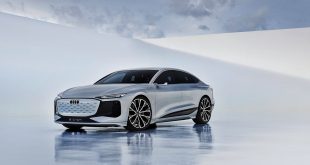 Audi A6 e-tron front 3/4