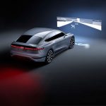Audi projection