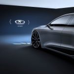 Audi projection