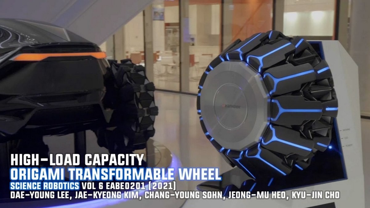 Hankook shapeshifting wheels