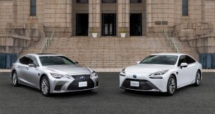 Toyota Mirai and Lexus LS 500h level 2 autonomous system