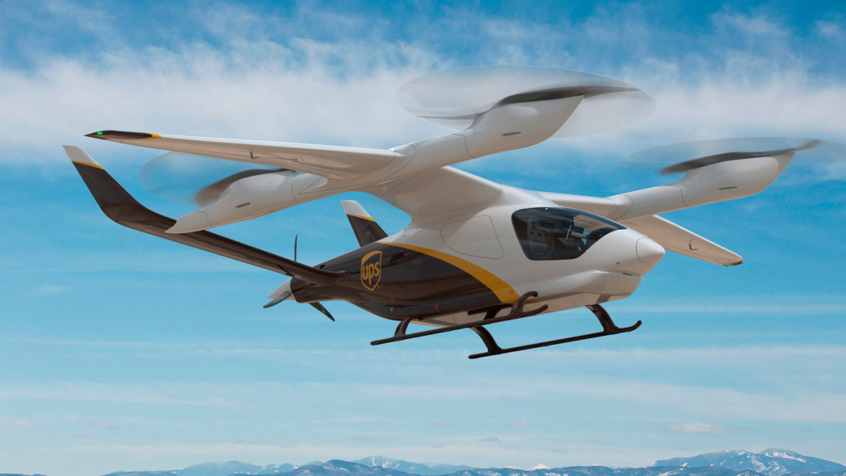 UPS Purchases 150 Vermont Beta eVTOL Aircraft for Delivery