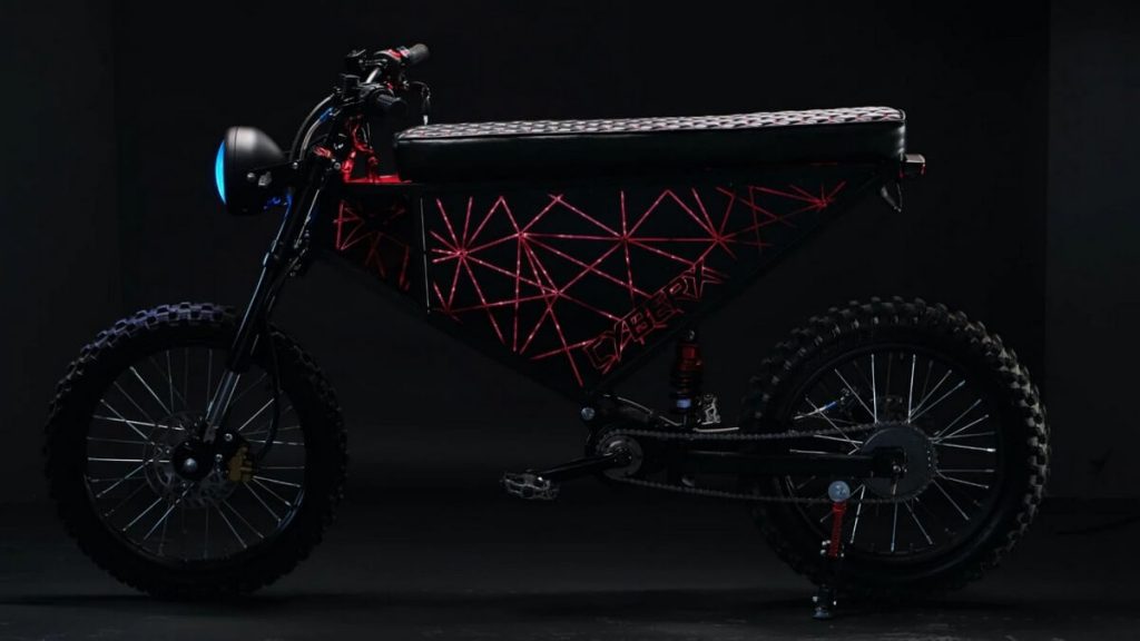 XION CyberX is a Trail eBike with a Top Speed of 50 MPH