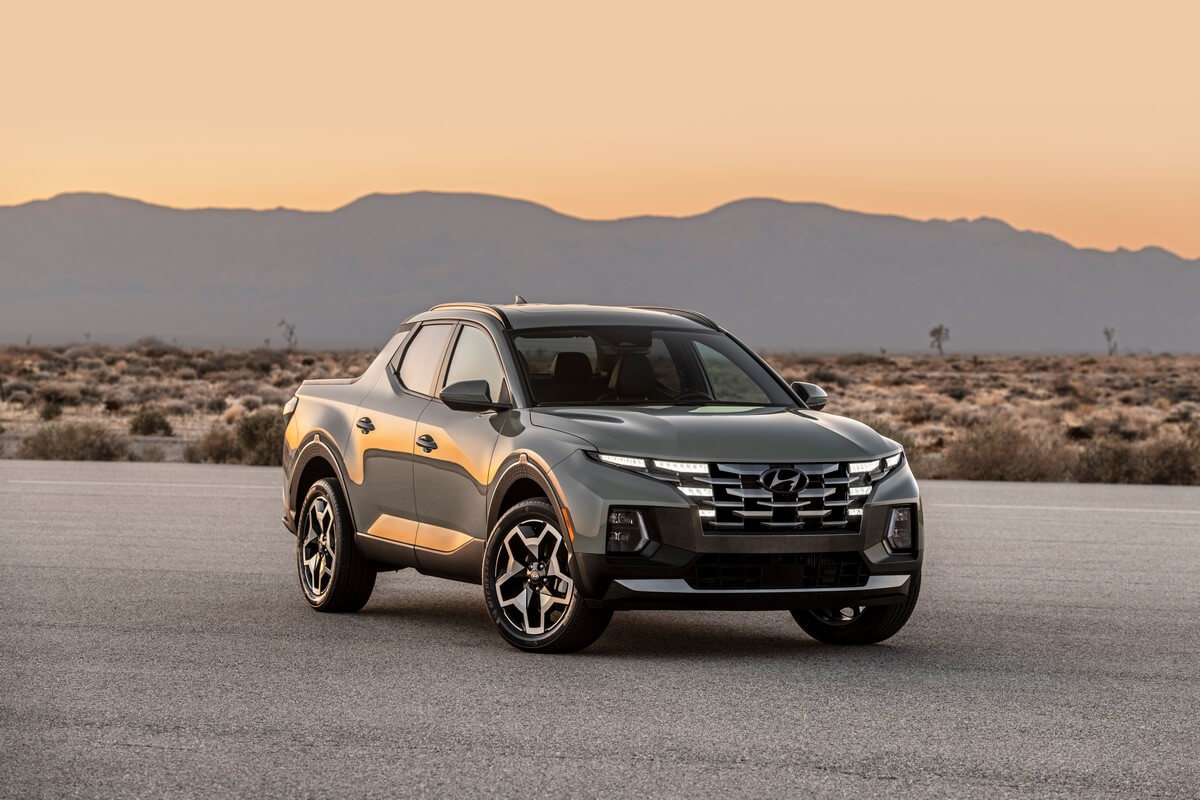 Hyundai Santa Cruz Compact Pickup Truck Achieves 23 MPG Combined