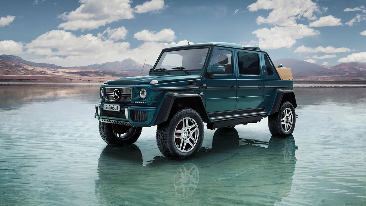 Mercedes G-Class cabriolet landaulet