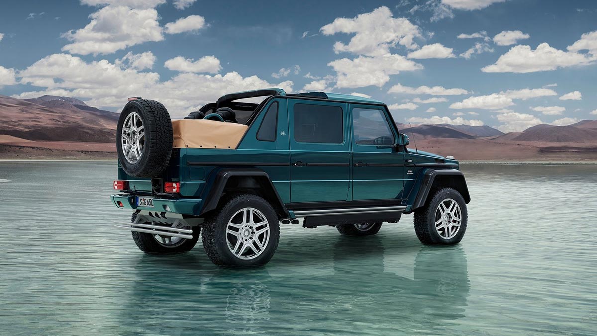 Mercedes G-Class cabriolet landaulet