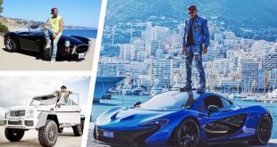 Lewis Hamilton's car collection