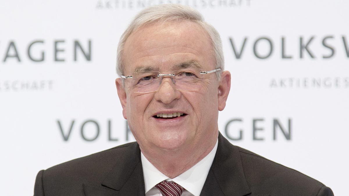 VW CEO Martin Winterkorn