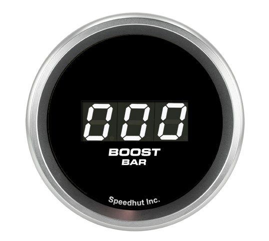 SpeedHut 30 PSI Boost Digital Gauge (Model GR-DG-BOOST-02)