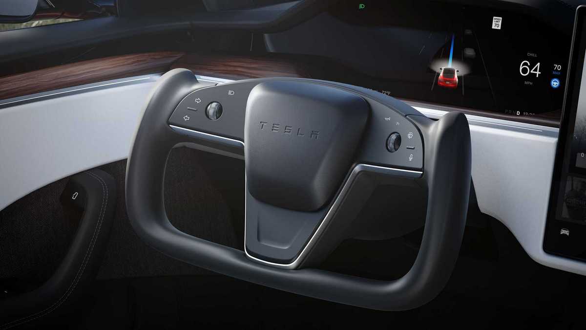 Руль yoke tesla