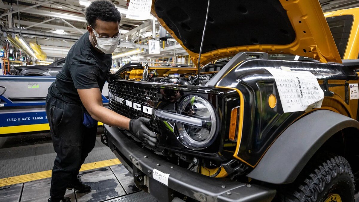2021 Ford Bronco Production