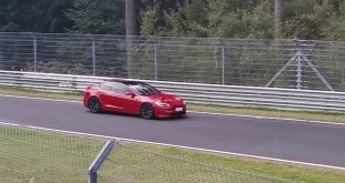 Tesla Model S Plaid at the Nurburgring
