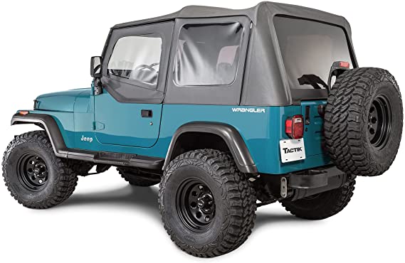 TACTIK YJBLKTNTDR Fabric Only Replacement Soft Top
