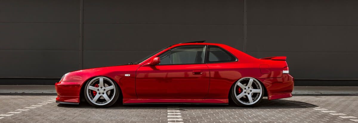 Honda Prelude with air suspension