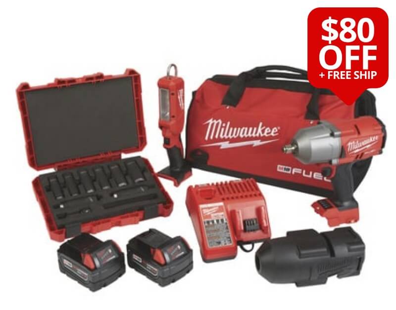 Milwaukee M18 FUEL Cordless High-Torque Impact Wrench
