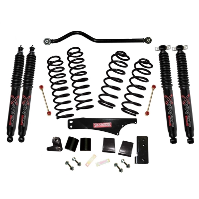 Skyjacker 3.5 Inch Softride Lift Kit with Black MAX Shocks