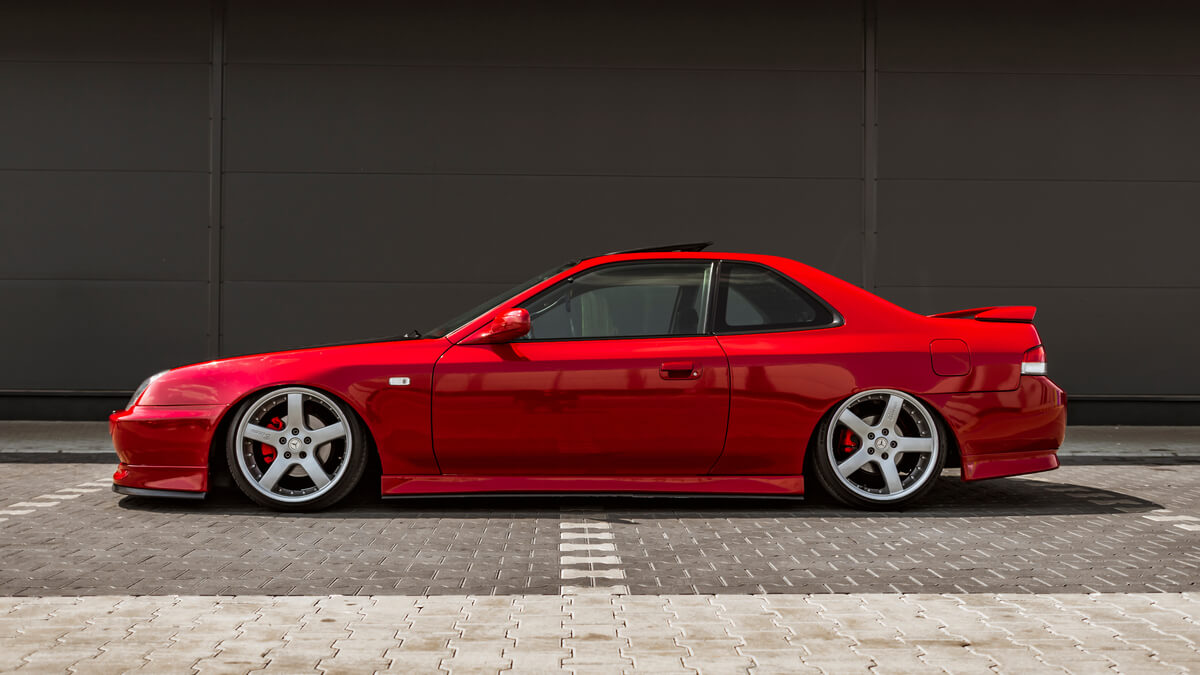 Honda Prelude with air suspension