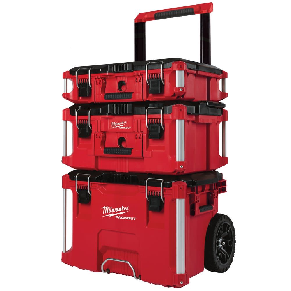 Milwaukee PACKOUT 3pc Tool Box Kit