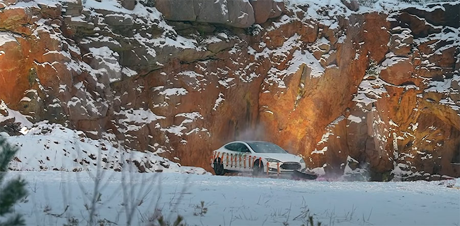 Finnish Man Blows Up a Tesla