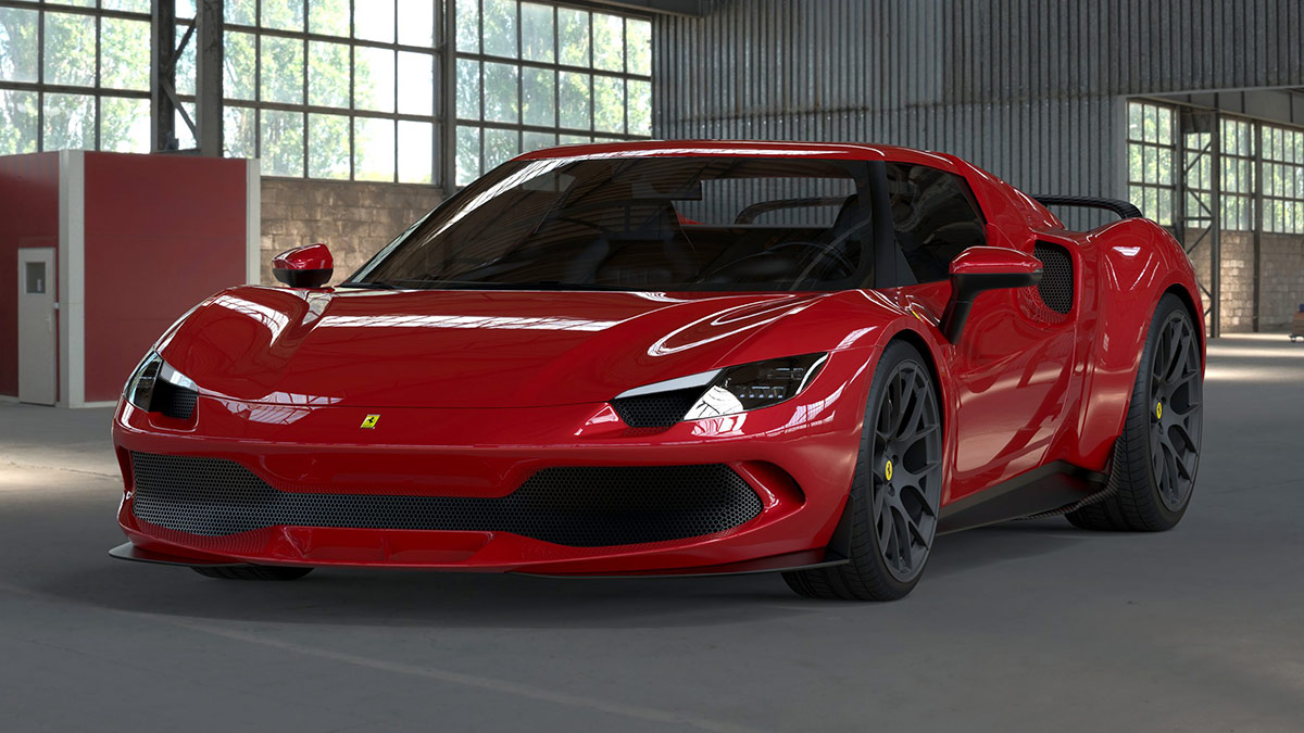 DMC Ferrari 296 GTB Squalo