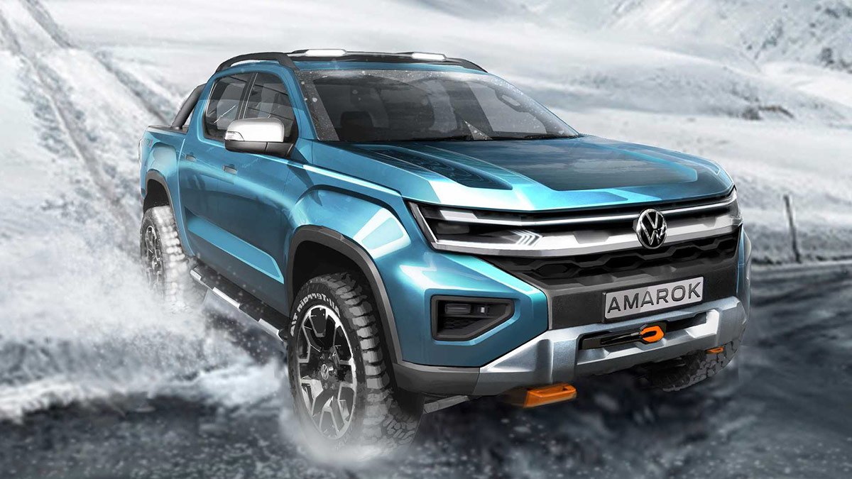 Next-Gen VW Amarok sketches