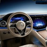 Mercedes-Benz EQS SUV dashboard Hyperscreen