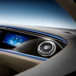 Mercedes-Benz EQS SUV dashboard