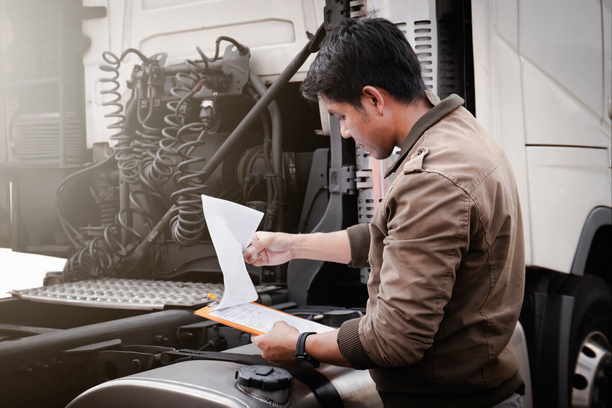 diesel truck driver checklist