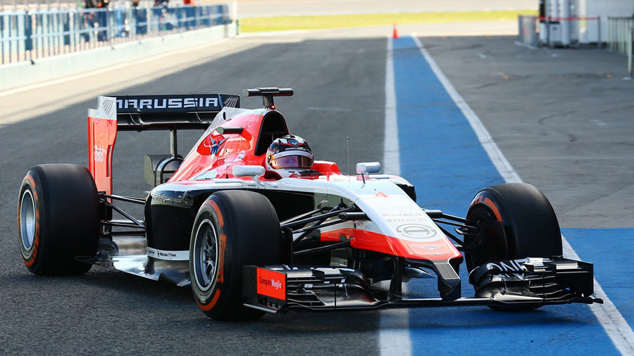 Marussia F1 car
