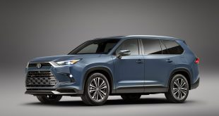 2024 Toyota Grand Highlander front 3/4