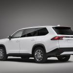2024 Toyota Grand Highlander back 3/4 white