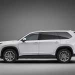 2024 Toyota Grand Highlander side profile white