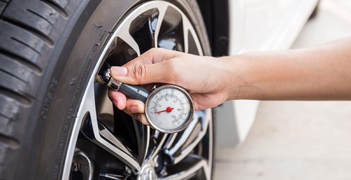 tire pressure check
