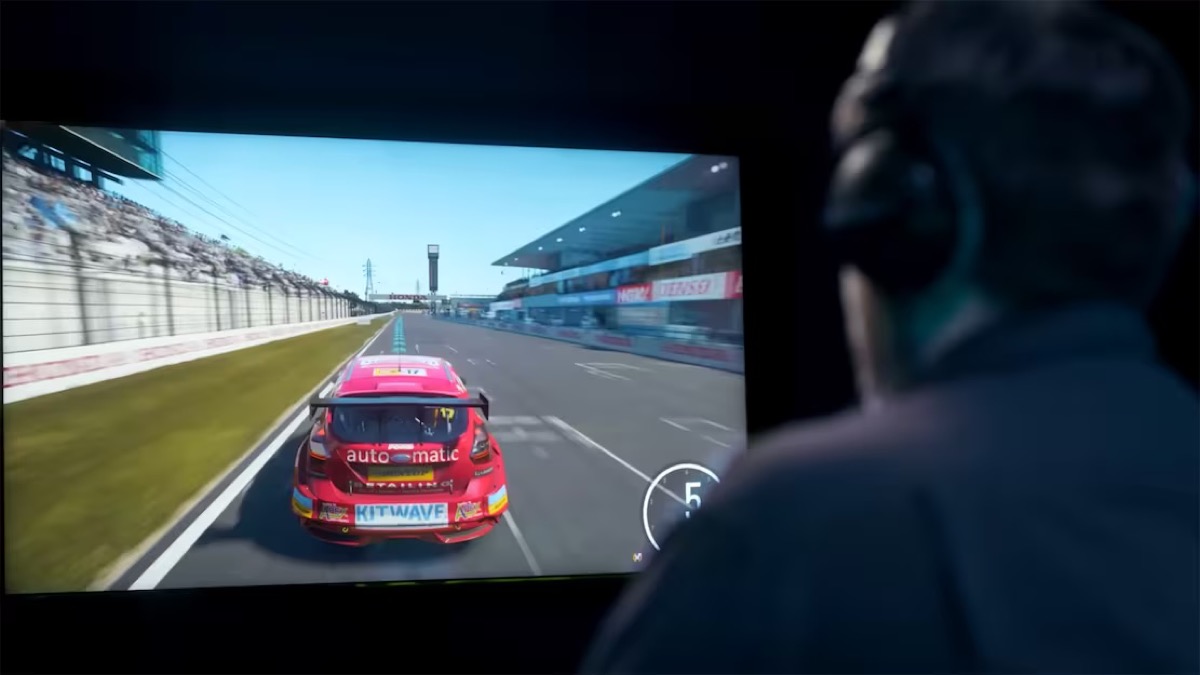 Forza Motorsport Blind Driving Assist