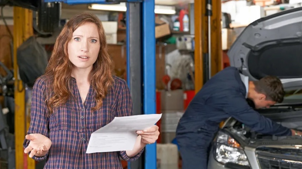 mechanic bill