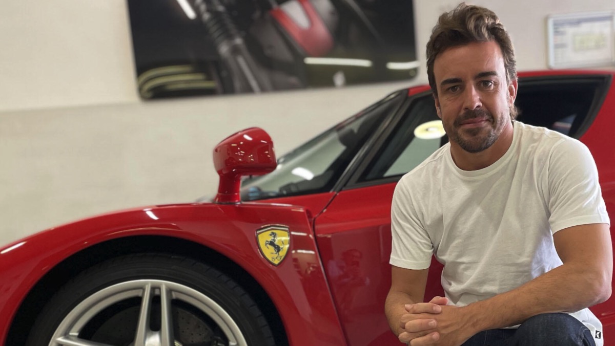 Fernando Alonso Ferrari Enzo