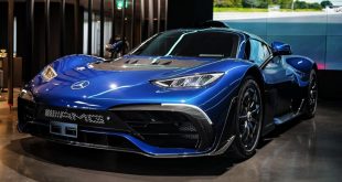 Valtteri Bottas Takes Delivery of His Blue Mercedes-AMG One