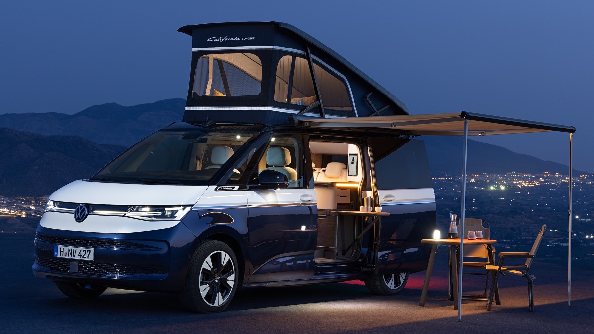 World Premiere of the New California Concept: Near-Production Concept Vehicle Provides Look Into the Future of the Camper Van