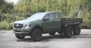 Ricardo develops advanced Ranger HEX 6x6 conversion with hybrid electric drivetrain