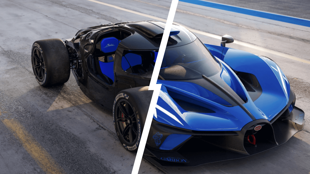 Bugatti Bolide safety features
