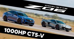 Drag Race Hennessey H1000 CT5-V Blackwing vs. Corvette Z06