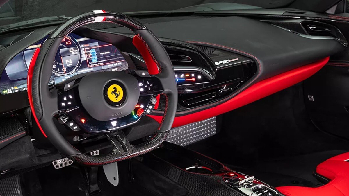 Ferrari SF90 in Grigio Competizione Finish
