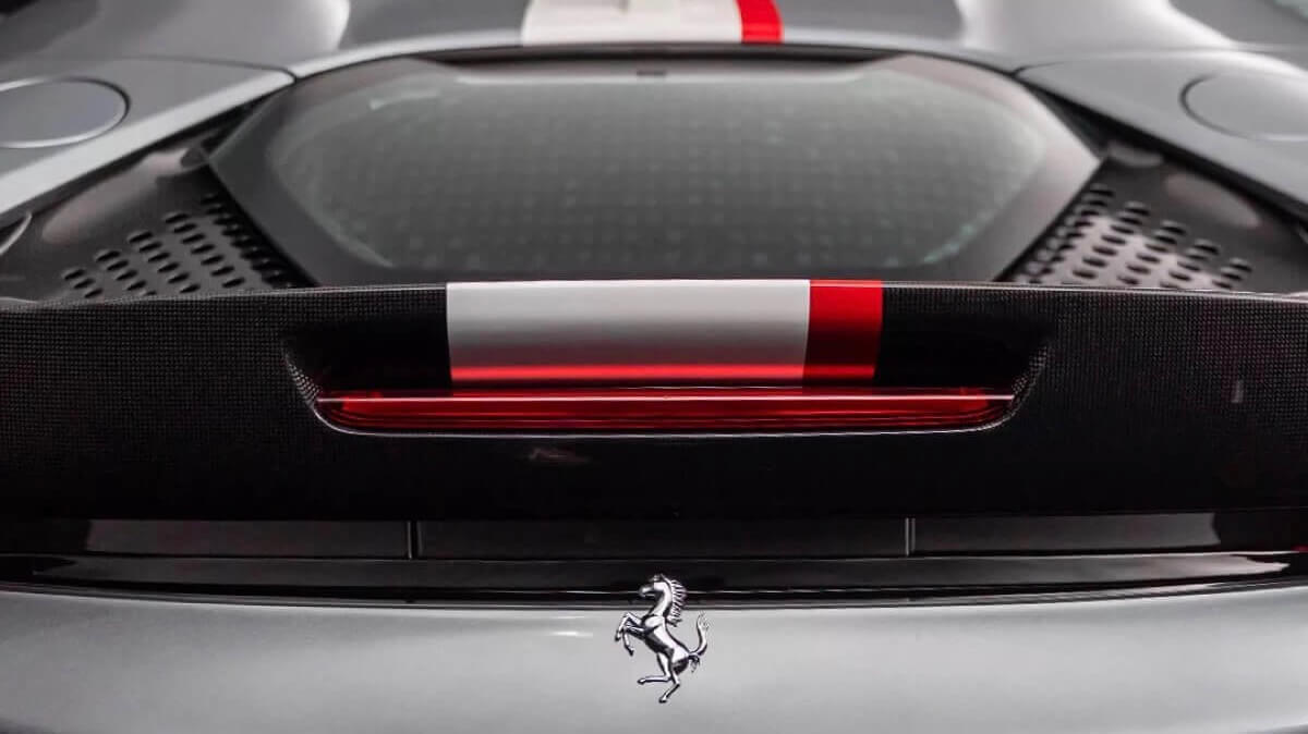 Ferrari SF90 in Grigio Competizione Finish