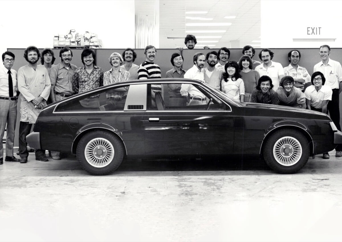 1978 Toyota Celica and CALTY Design Team