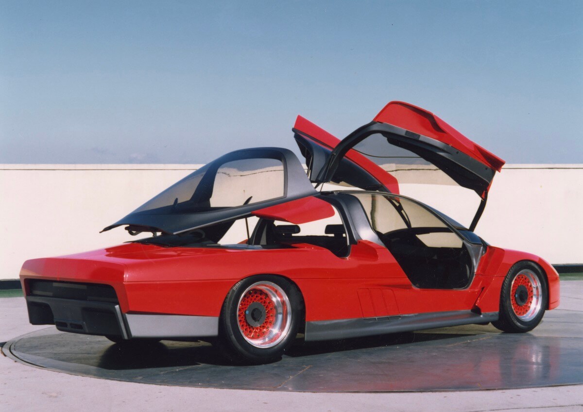 Optimized for aerodynamic performance, the MX-2 was close to a pure race car