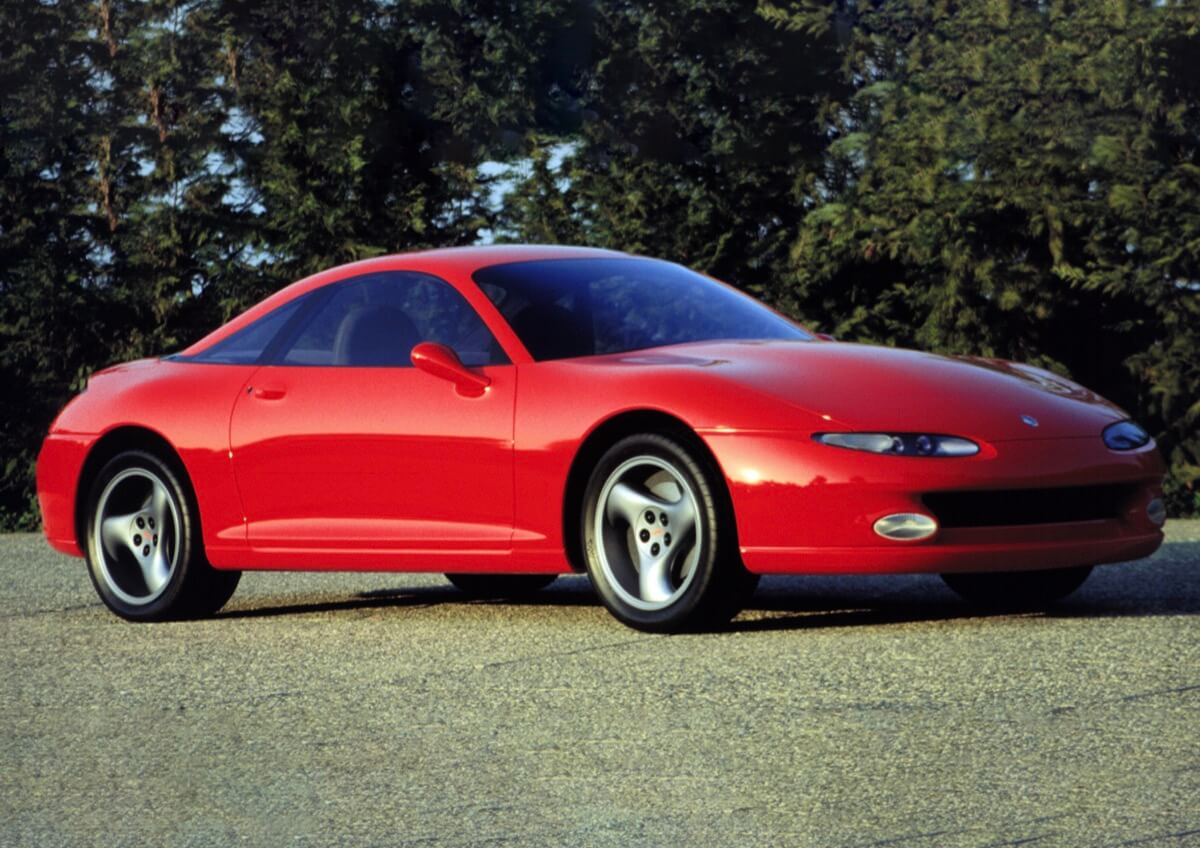 CALTY’s version of the fourth-generation Supra wasn’t ultimately chosen, but some of its design elements were incorporated into the final production model.)