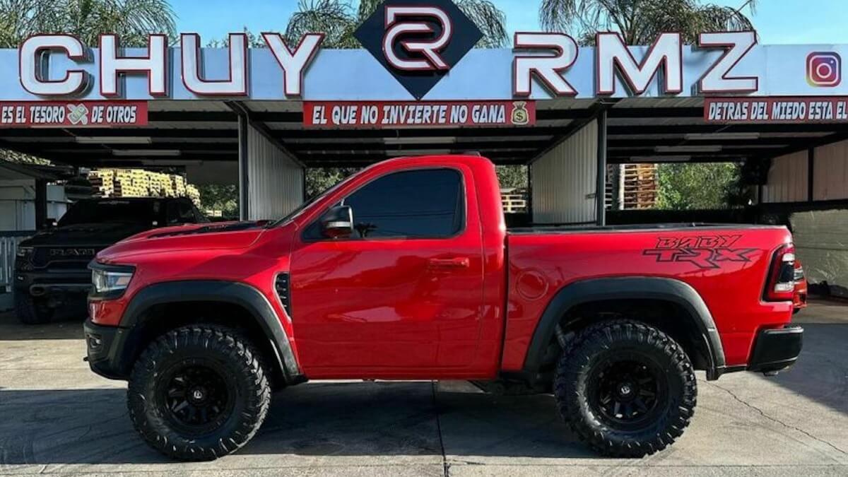 Bigger Is Not Always Better: This Custom Ram 1500 'Baby TRX' Is an Adorable Burnout Machine
