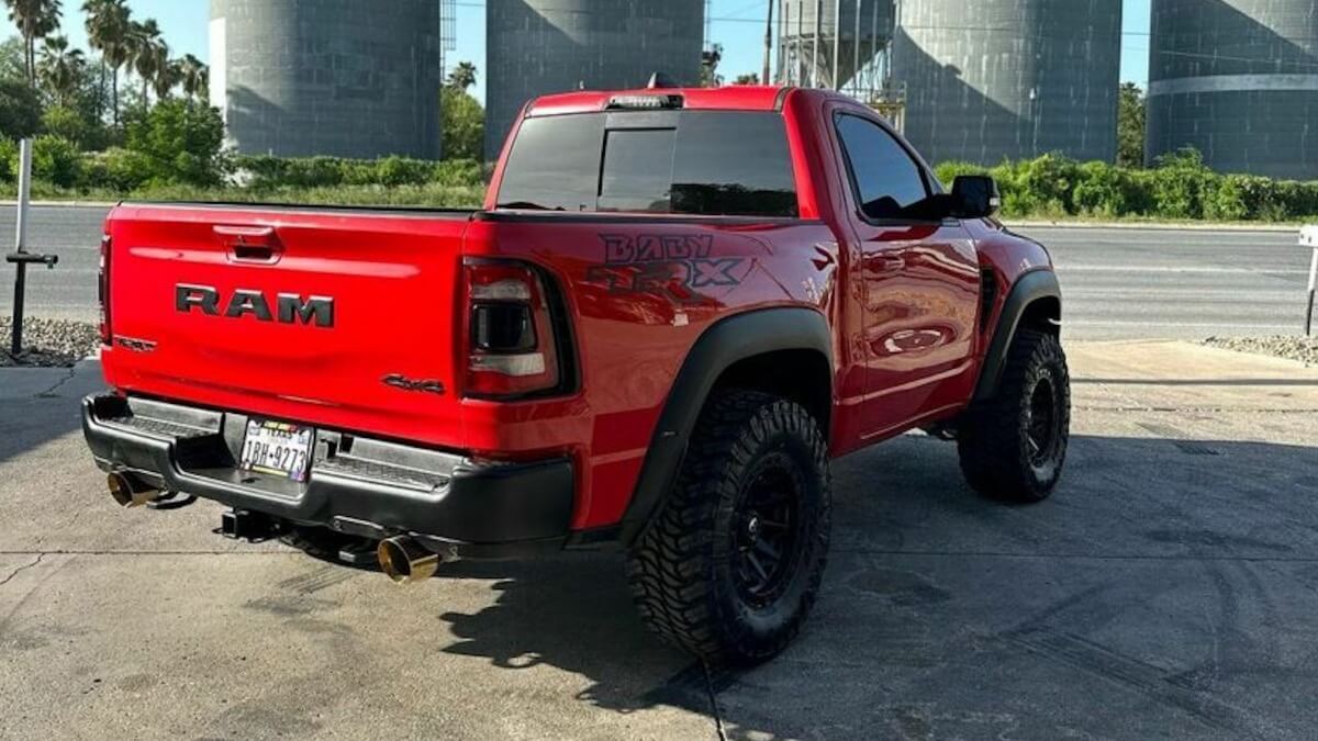 Bigger Is Not Always Better: This Custom Ram 1500 'Baby TRX' Is an Adorable Burnout Machine