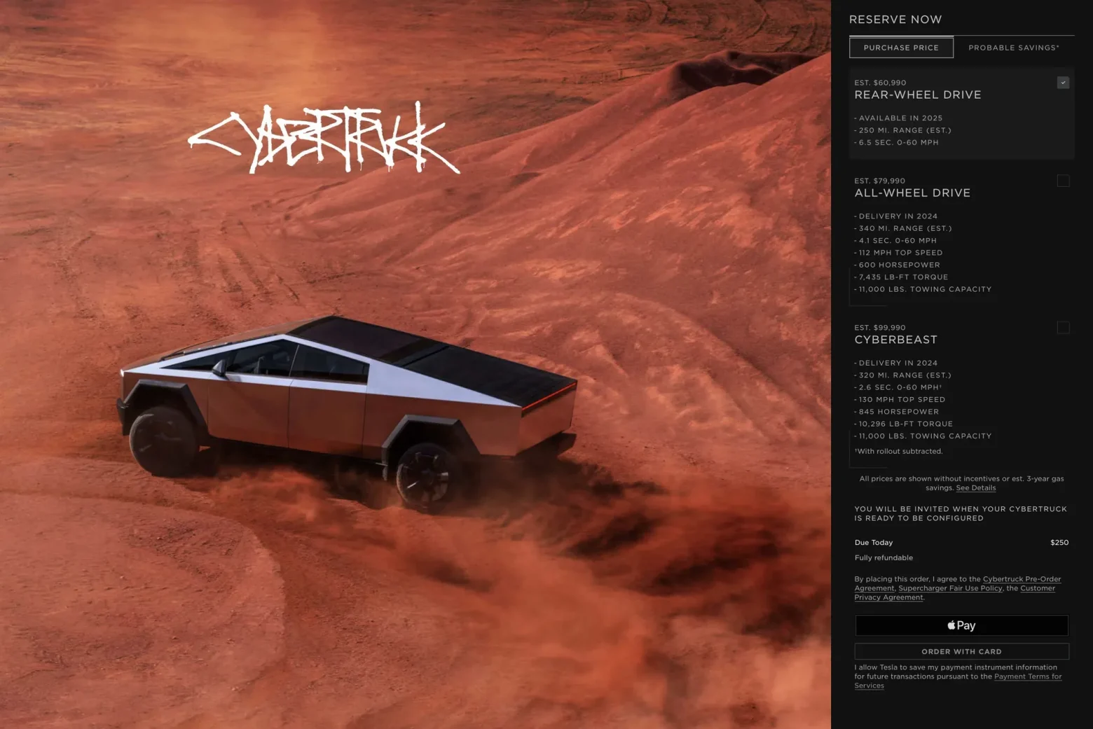 No More Rumors: The Real Tesla Cybertruck Is Here, Starting at $61,000