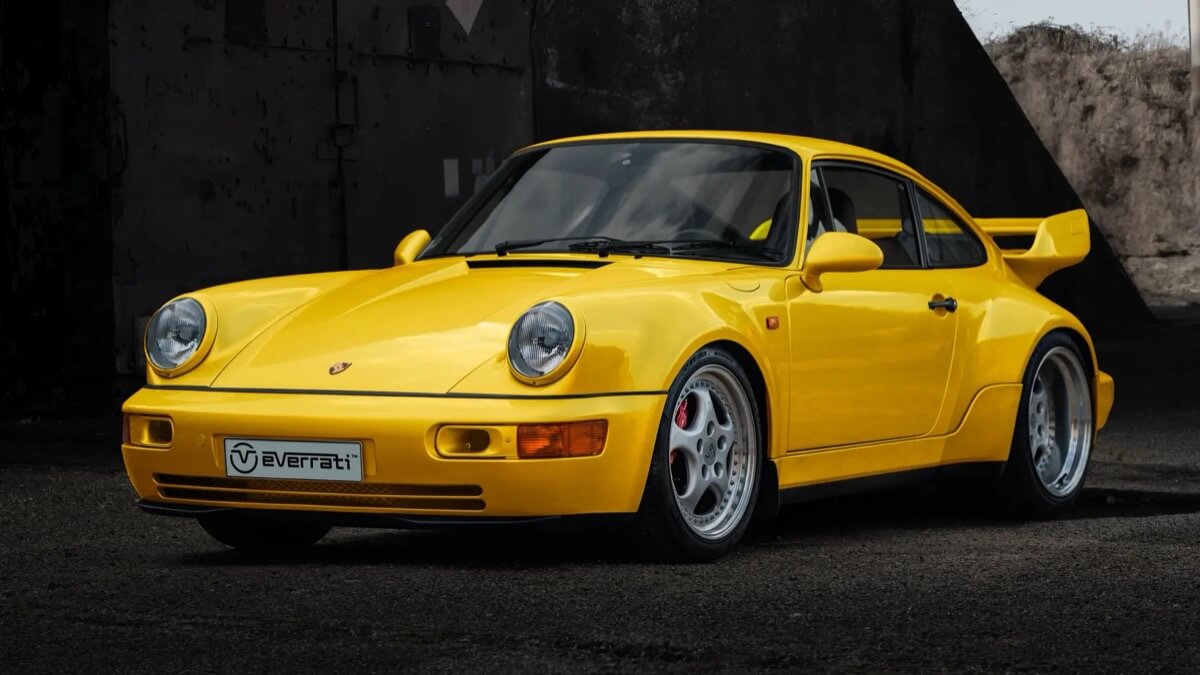 Everrati Restores 1993 Porsche 964 RSR and Turns It into an Electric Sports Car
